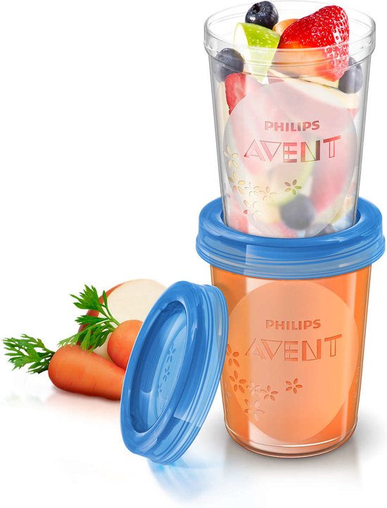 Philips Avent SCF639/05 Bewaarbekers voor voeding - 5 Stuks van Philips Avent