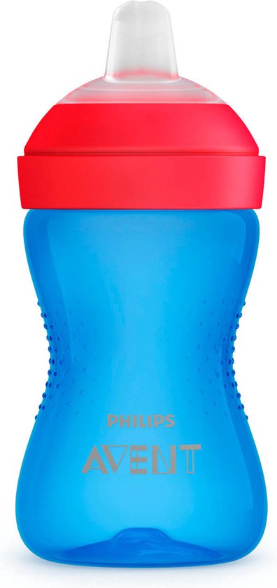 Philips Avent Zachte Bijtbestendige Tuitbeker 9+ mnd SCF802/01 - Drinkbeker van Philips