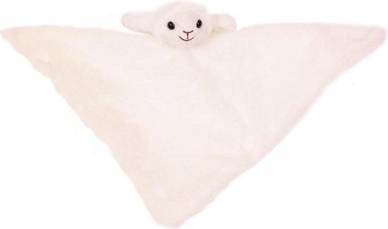PIA Soft Toys - Knuffeldoekje - Schaap - 34 cm van HuggyBuddy.