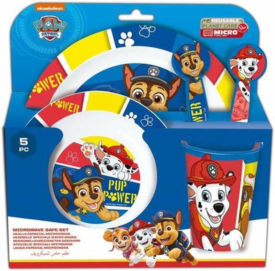Picknickset The Paw Patrol Pup Power Kinderen van Merkloos