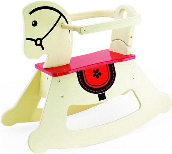 Pintoy houten hobbelpaard highland van Pintoy