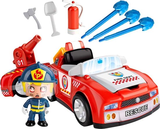 PinyPon Actiespeelgoed brandweerauto's van Pinypon