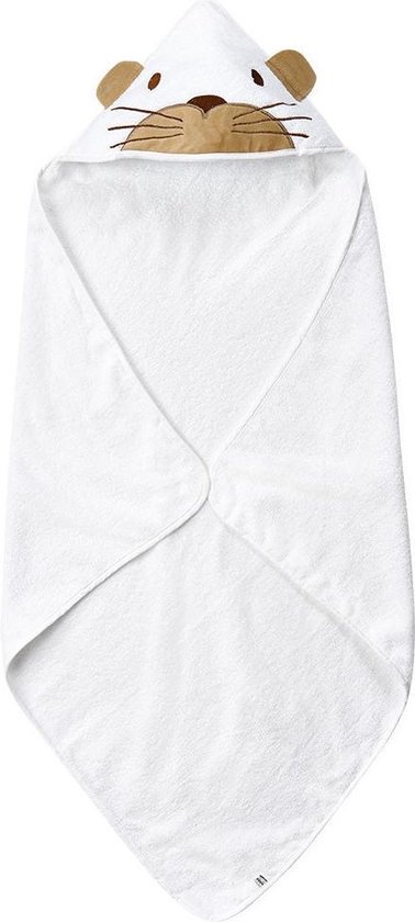 Pippi Badcape 83 X 83 Cm Wit van Pippi.