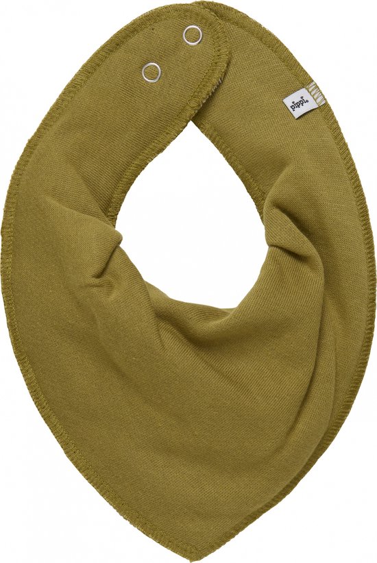 Pippi Slabbetje Bandana Junior Polykatoen Mosterdgeel One-size van Pippi.