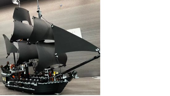 piratenboot lego compatibel - piratenschip - compatibel met lego - pirates of the caribbean - black pearl van Songmics