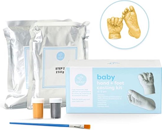 Plaster Hand Set - Hand Casting Kit for Plaster Hands Making - 3D Printing Casting van Luna Bean