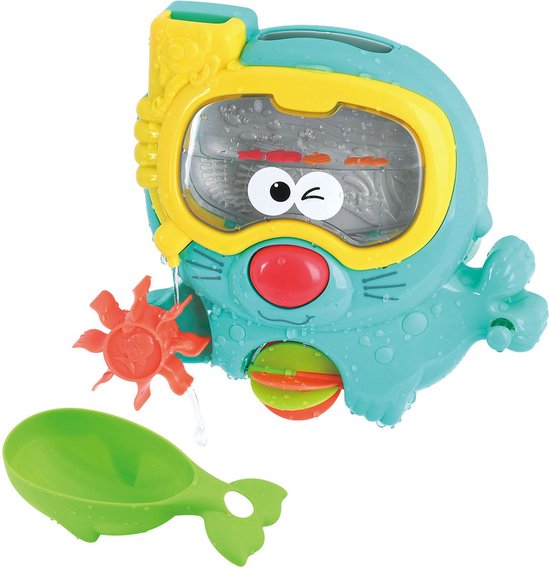Play Badspeelgoed Spattende Zeehond met Duikbril van $
