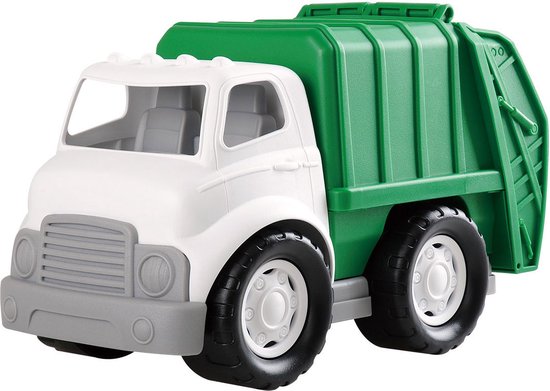 Play Biobased Vuilniswagen Groen van $