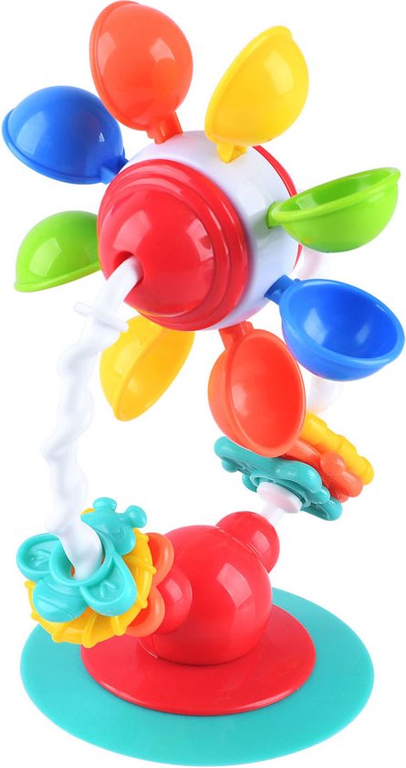 Play Go - Stoel rammelaar - Zuignap - Multicolor van Play & Go