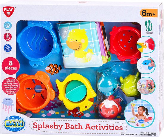 Play Splashy Badspeelgoed, 8dlg. van Jou�co