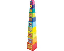 Playgo Kleef- en Stapelblokken van Playgo