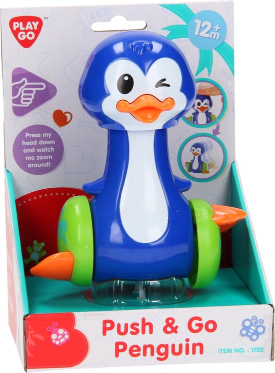Playgo Push & Go Pinguïn van Playgo