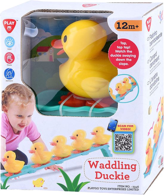 Playgo Waggelende Eend van de Helling Speelset van Playgo