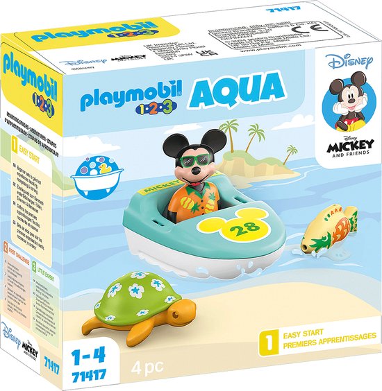 PLAYMOBIL 1.2.3 & Disney: Mickys Bootstour - 71417 van Playmobil