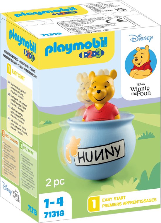 PLAYMOBIL 1.2.3 & Disney Winnie de Poeh Honingpot - 71318 van Playmobil