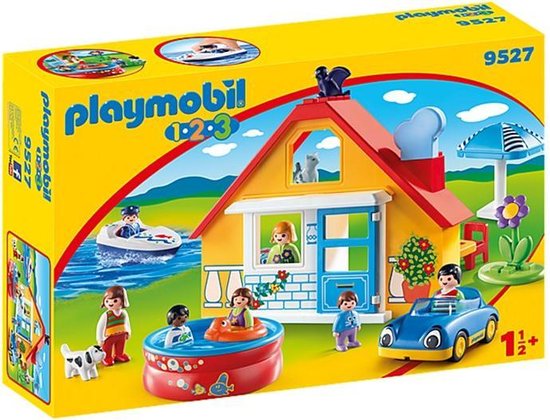 PLAYMOBIL 1.2.3 Holiday Cottage - 9527 van Playmobil
