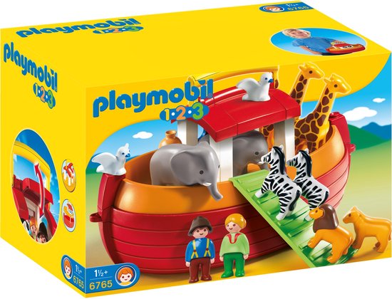 PLAYMOBIL 1.2.3 Meeneem Ark van Noach - 6765 van Playmobil