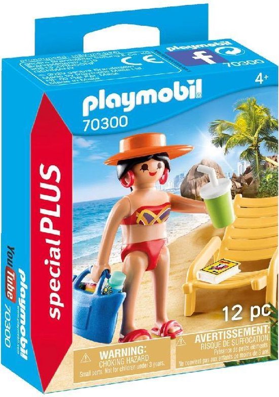 Playmobil 70300 Special Plus Vakantieganger+Stoel van Playmobil