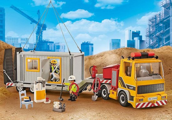 Playmobil City Action Dieplader met container 9898 van Playmobil