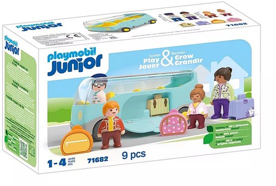 PLAYMOBIL Junior Autobus - 71682 van Playmobil