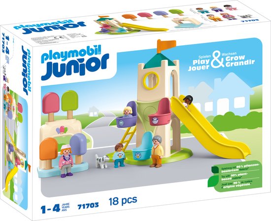 PLAYMOBIL Junior Avontuurlijke speeltuin - 71703 van Merkloos