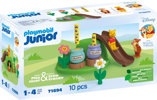 PLAYMOBIL Junior & Disney: Winnie de Poeh Bijentuin - 71694 van Playmobil