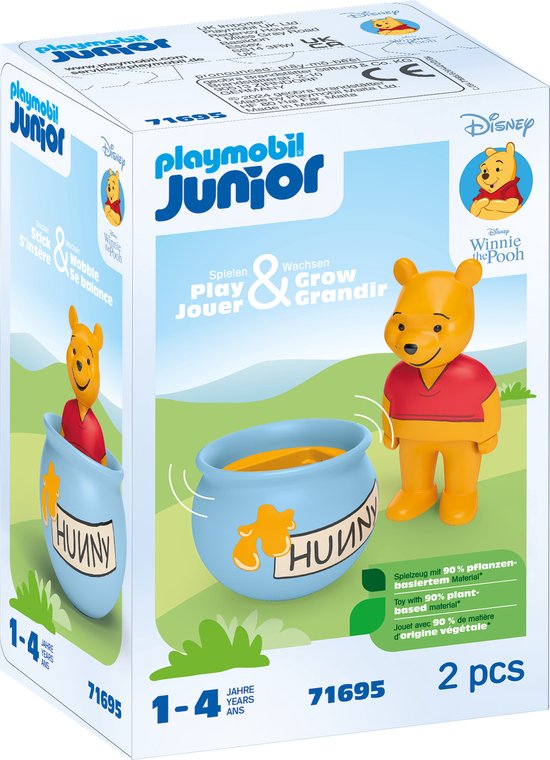 PLAYMOBIL Junior & Disney Winnie de Poeh Honingpot - 71695 van Playmobil