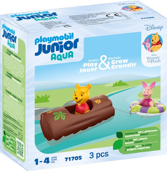 PLAYMOBIL Junior & Disney: Winnie's & Knorretjes wateravontuur - 71705 van Playmobil