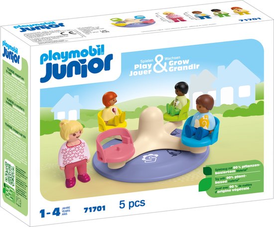 PLAYMOBIL Junior Kindercarrousel - 71701 van Playmobil
