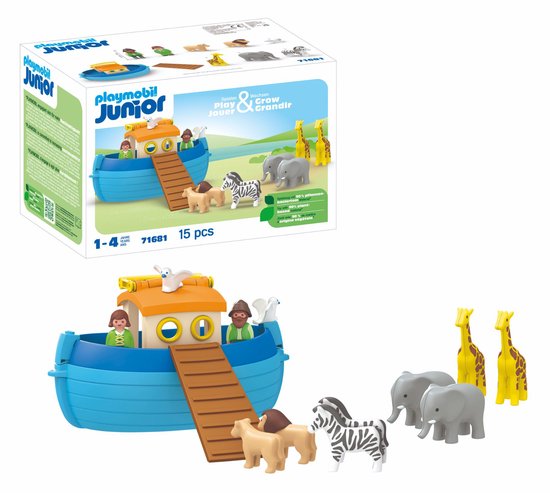 PLAYMOBIL Junior Meeneem Ark van Noach - 71681 van Playmobil