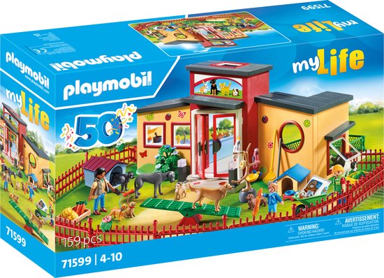 PLAYMOBIL My Life 50YR Dierenpension - 71599 van Playmobil