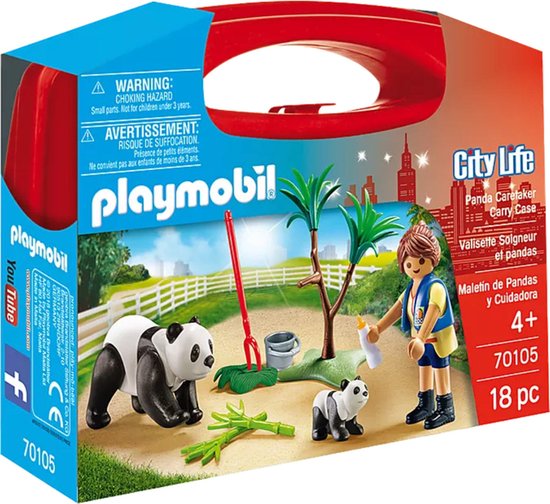 Playmobil pandaverzorger Carry case - 70105 van Playmobil