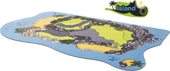 PLAYMOBIL Playcarpet Speelkleed - ISLAND van Merkloos