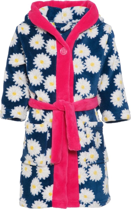 Playshoes Badjas Kinderen Margriet - Blauw - Maat 74/80 van Playshoes.