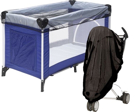 Playshoes - Universal muggen net - Orgineel - Zwart - maat Onesize van playshoes