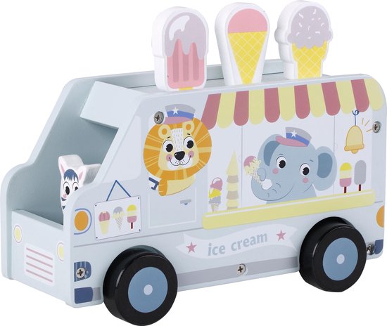 Playwood houten auto - IJscowagen van Playwood