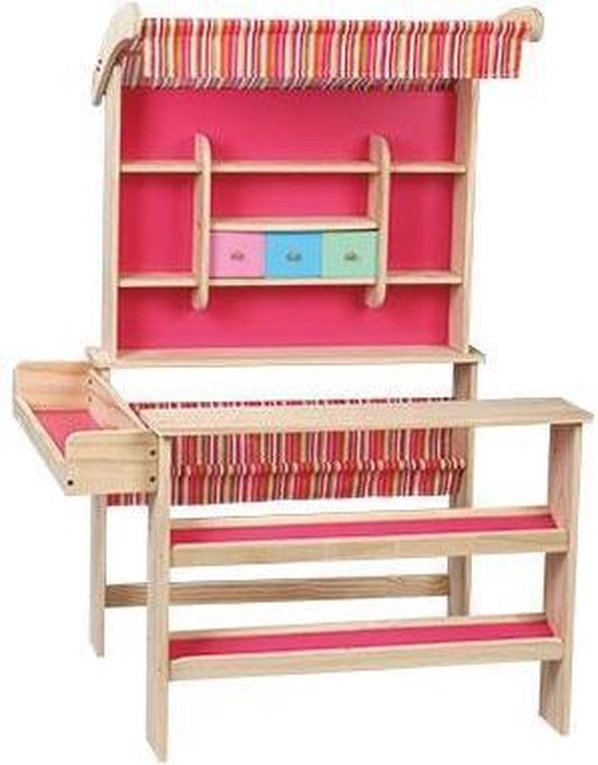 Playwood Houten Winkel Roze (excl. accessoires) van PlayWood