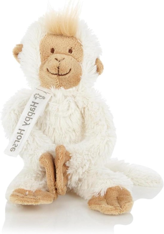 Pluche Aap - Knuffeldier Hangend - Spelen en Decoratie - Superzacht Materiaal - 164 cm - Wit