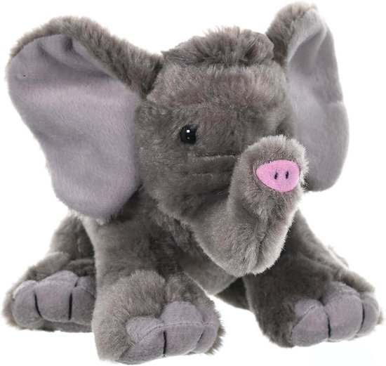 Pluche Afrikaanse Olifant Cuddlekins Knuffeldier 20 cm