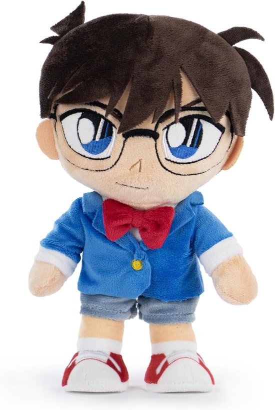 Pluche Detective - Knuffel Detective - Kinderen Spelen - Officieel Product - 26 centimeter - Blauw