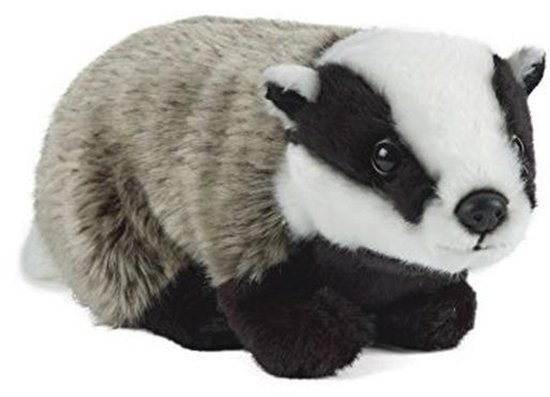 Pluche Dier Das 27 cm - Realistisch en Leerzaam Knuffeldier van Merkloos