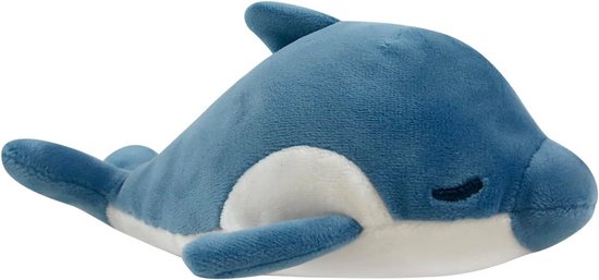 Pluche Dier Dolfijn - Extra Zacht Knuffeldier Maat S - 11 cm - Ontworpen in Japan van Merkloos