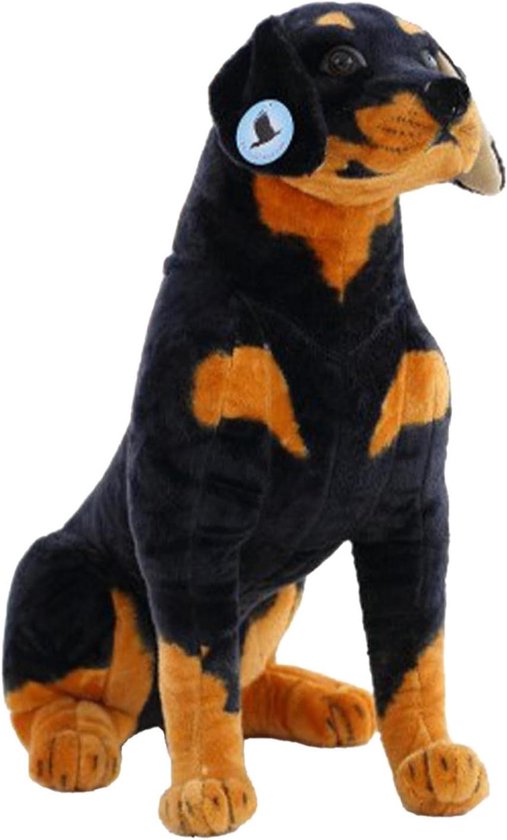 Pluche Dier - Knuffel Hond - Gezelschap Spelen - Huidvriendelijk Materiaal - 40 cm - Bruin