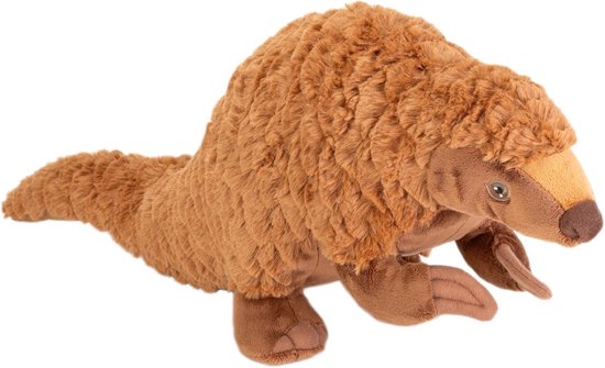 Pluche Dier - Knuffel Speelgoed - Kinderkamer Decoratie - Milieuvriendelijk Materiaal - 30 cm - Pangolin