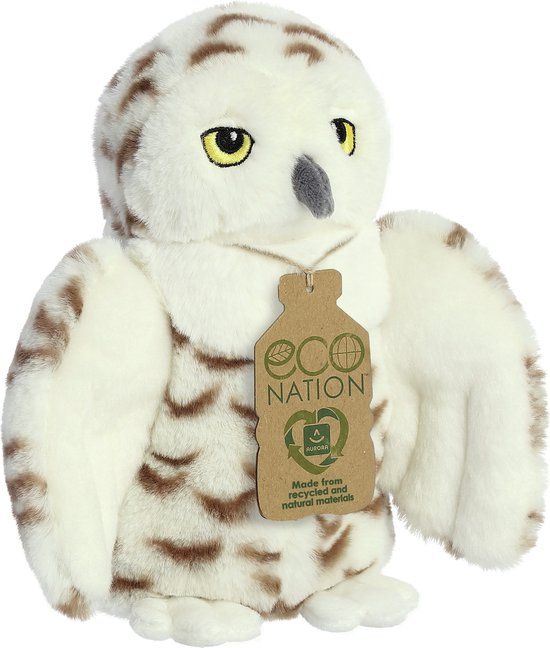 Pluche dieren knuffels sneeuwuil van 20 cm - Knuffeldieren uilen speelgoed van OTTO