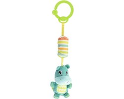 Pluche hanger - Dierenfiguur - Baby entertainment - Vrolijke geluidjes - 26 cm - Multicolor