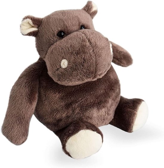 Pluche Hippo 23 cm voor baby's