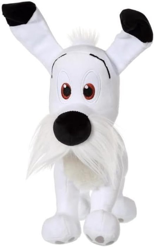 Pluche Hond Knuffel Idefix 30 cm - Zacht en Hoogwaardig Speelgoed in Geschenkdoos van Merkloos