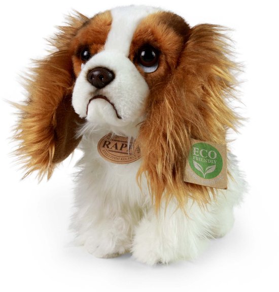 Pluche King Charles Spaniel 25 Cm Milieuvriendelijk - UNI van Merkloos