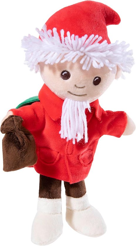 Pluche knuffeldier Zandmannetje, Rood